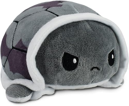 TeeTurtle - La tortuga original reversible de peluche diseño patentado juguete sensorial para aliviar el estrés muestra tu estado de ánimo sin decir