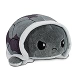 TeeTurtle - The Original Reversible Turtle Plushie - Rainbows - Cute Sensory Fidget Stuffed Animals That Show Your Mood 3.5 inch