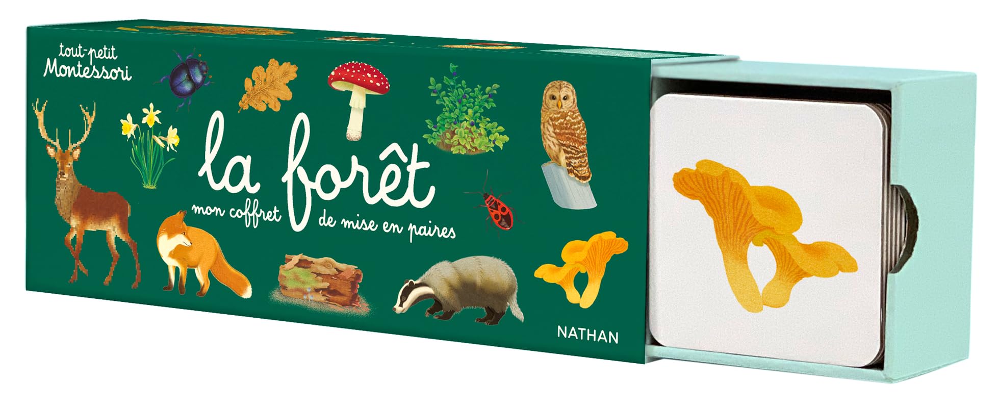 Tout-petit Montessori - La forêt - Mon coffret de mise en paires - Dès 15 mois