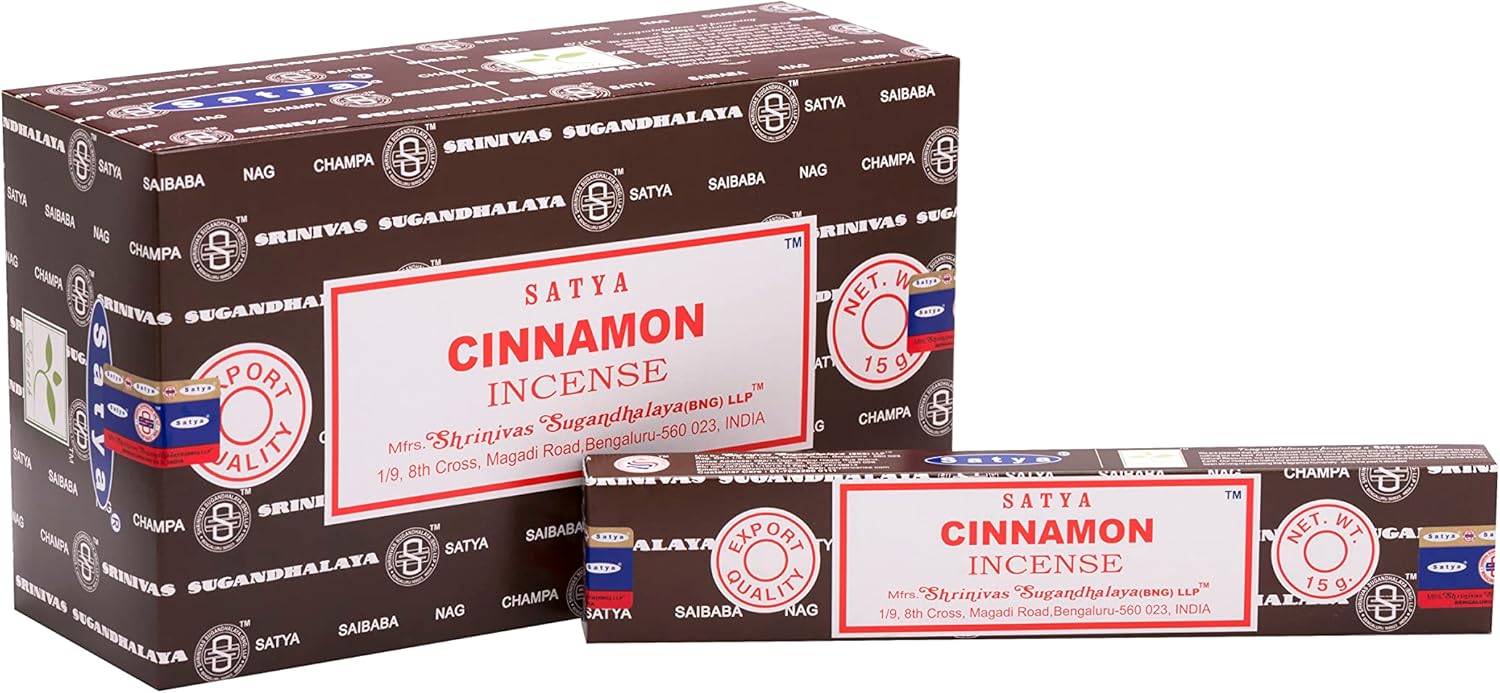 EARTH Satya Super Hit Cinnamon Incense Sticks 15 GMS (Pack