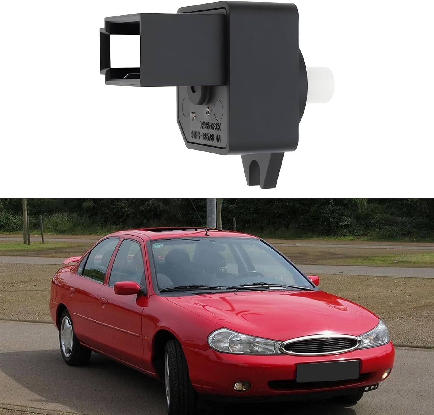 Heater Blower Control Switch 97BG-18578-DA Compatible with Ford Cougar Mondeo Mk1 Mk2 Transit Mk5 Mk6