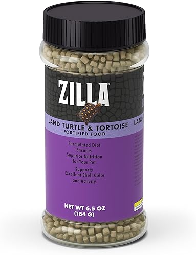 Zilla Reptile Food Land Tortuga Fortificada 65 onzas