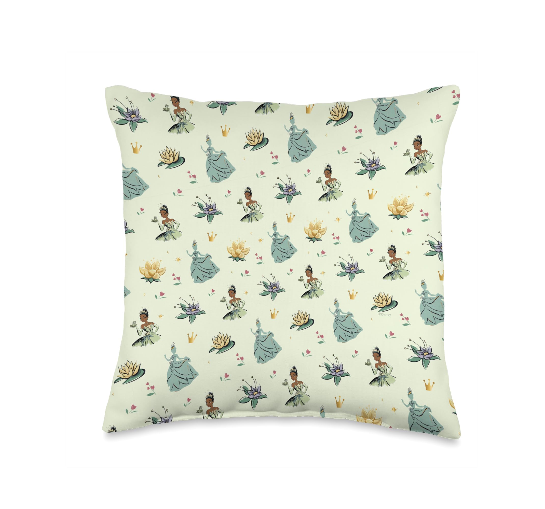 Coussin Tiana Princesse et la Grenouille pour lit d'enfant