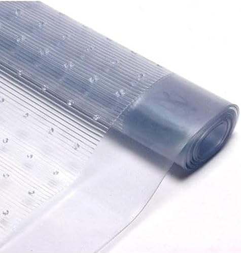 Protector de alfombra de plástico de vinilo transparente de alta resistencia, 100% impermeable, protector de alfombra, protector de pasillo, hoja de