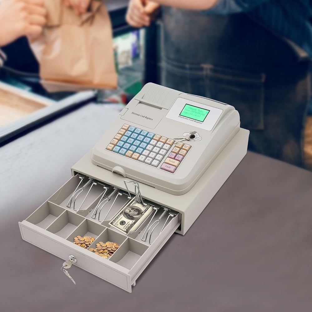 Electronic Cash Register レジスター Amazon.com : Electronic Cash Register with Receipt and