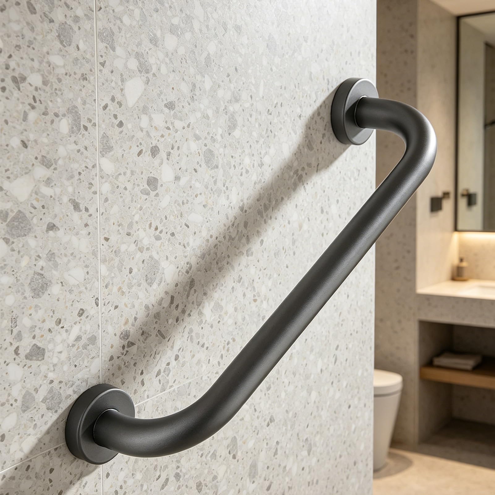 FKXSXAZ Stainless Steel Grab Bar for Bathtubs and Showers, Bathroom Bars, Wall Mount Safety Shower Handle with Concealed Screws Handicap(2.6ft/80cm)