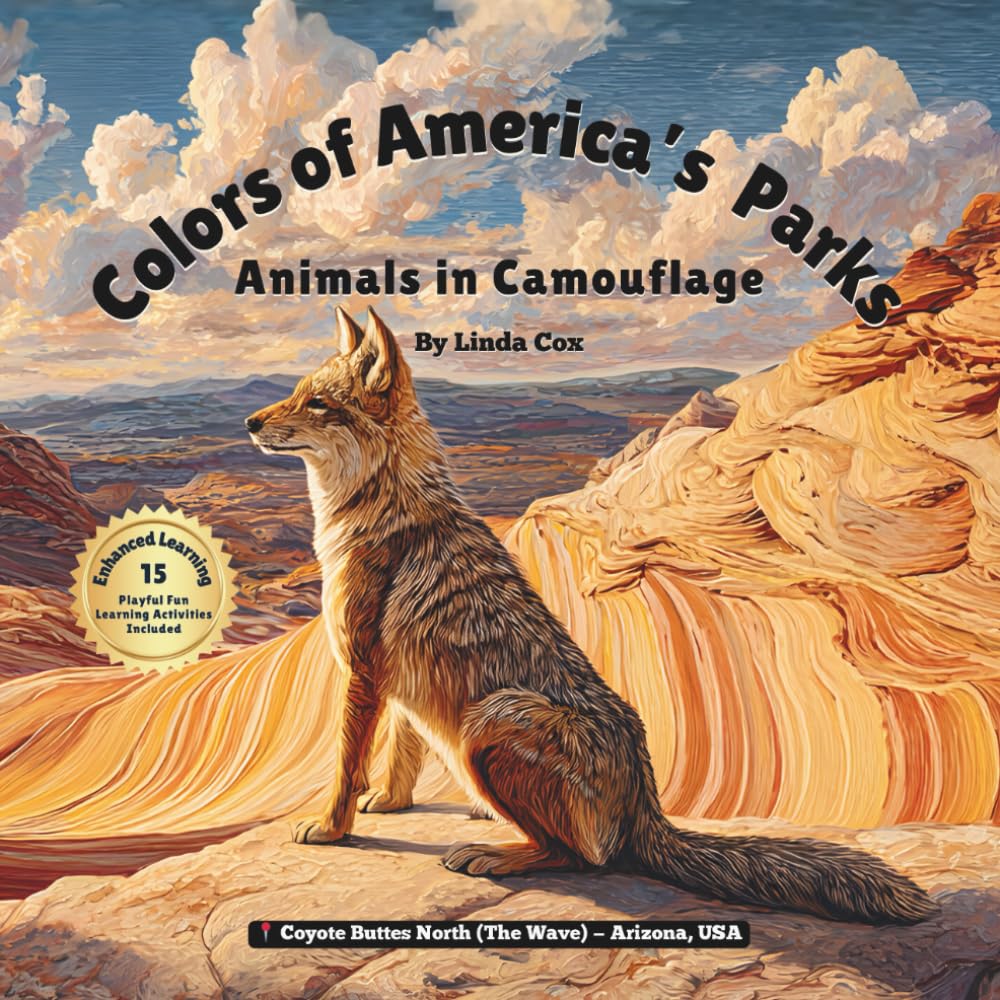 Colors of America’s Parks: Animals in Camouflage: A Nature Adventure with Hidden Animals, Color Learning, and 15 Extended Learning Activities (Learn Colors Through Animals Series)