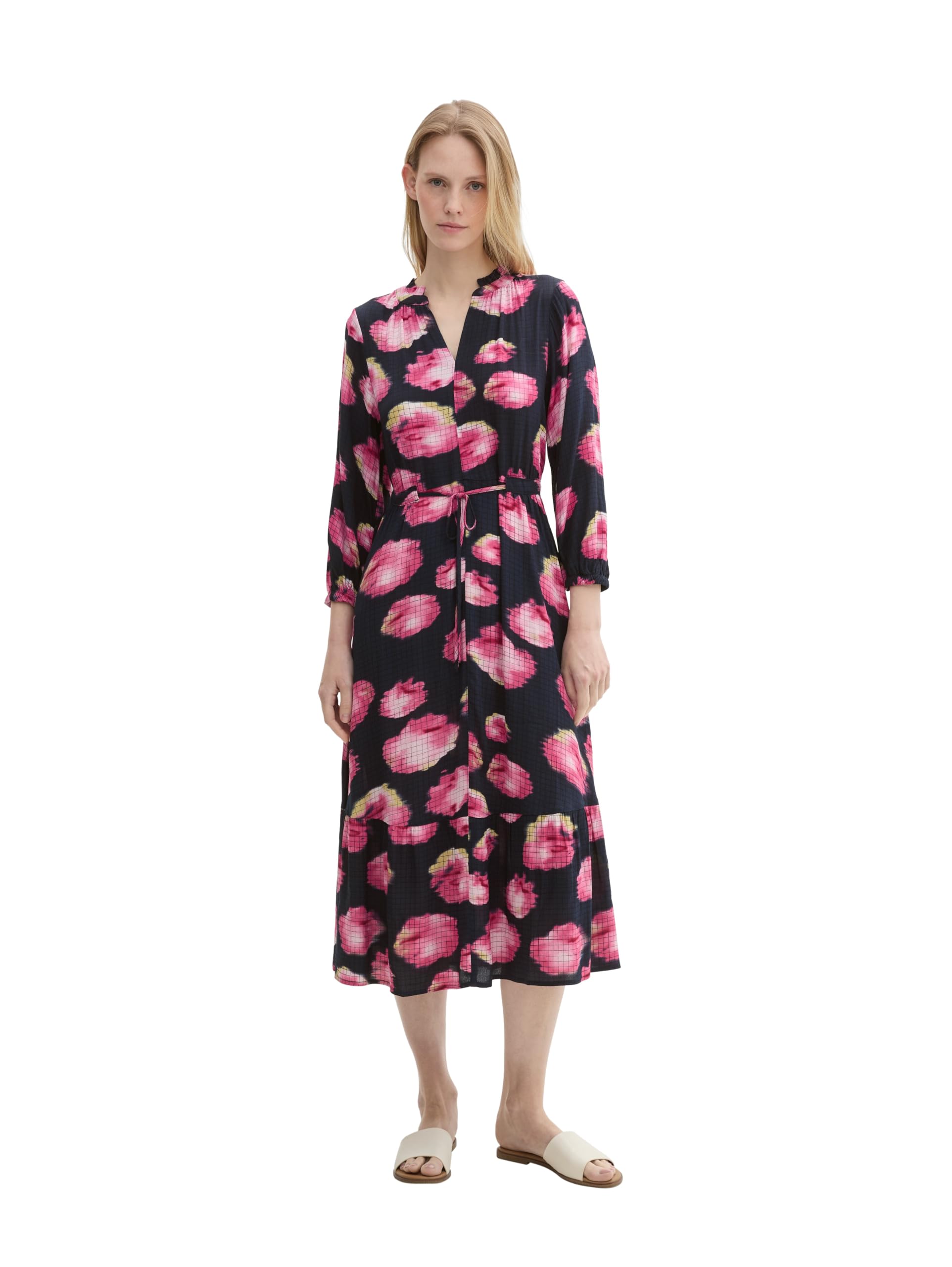 TOM TAILOR Vestido de Mujer, 35888 - Diseño de Flores Digitales, 34