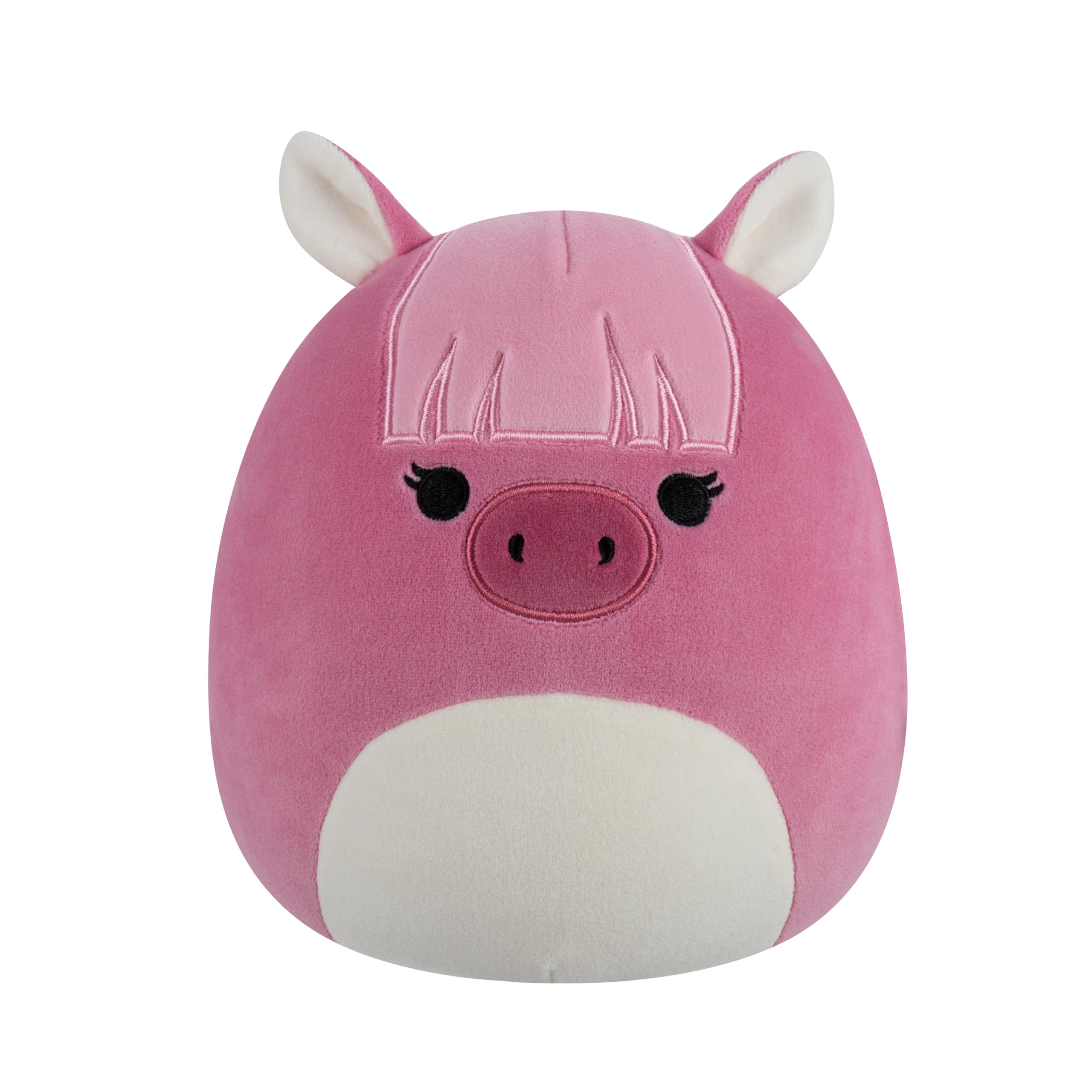 Squishmallows Original 7.5-Inch Veronika the Pink Shetland Pony, Pink Pony, 7.5 inches