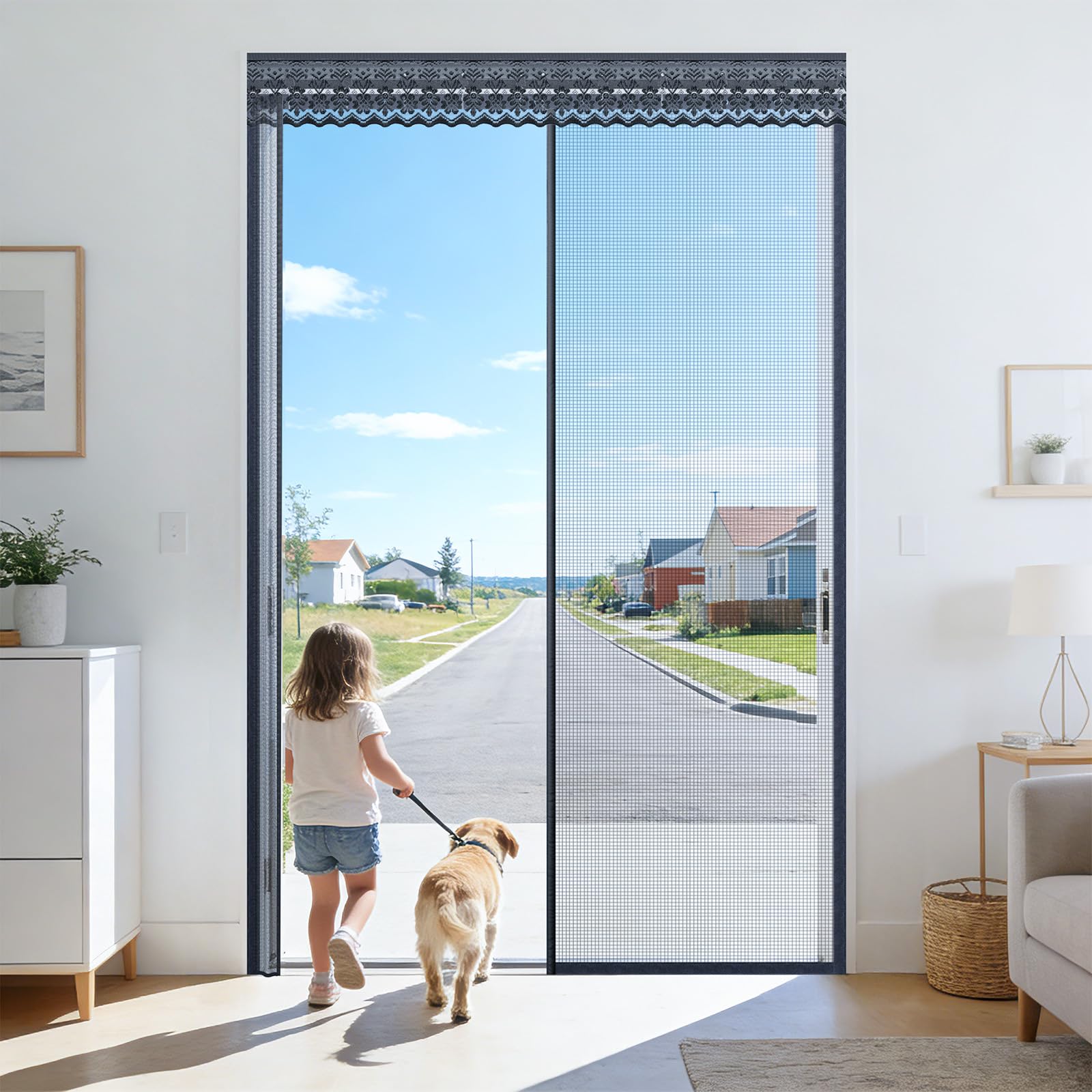 Photo 1 of Fillis Sliding Screen Door - Black