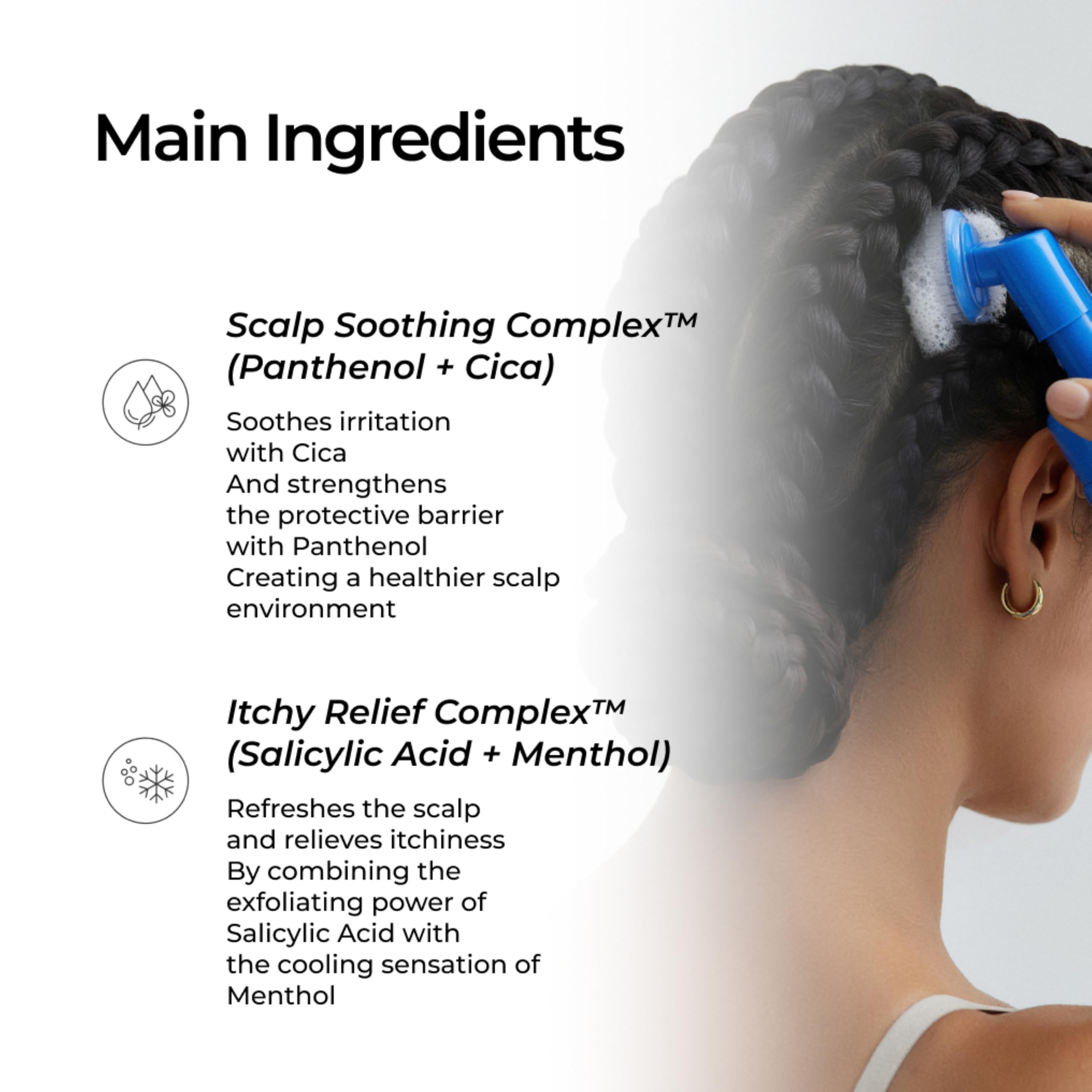 Seapuri Scalpy Bubble Tonic for Dry & Itchy Scalp Treatment | Hair Growth & Thickening | for both Men & Women | Combats Hair Loss & Thinning | Salicylic Acid, Menthol, Dexpanthenol Product Image 5