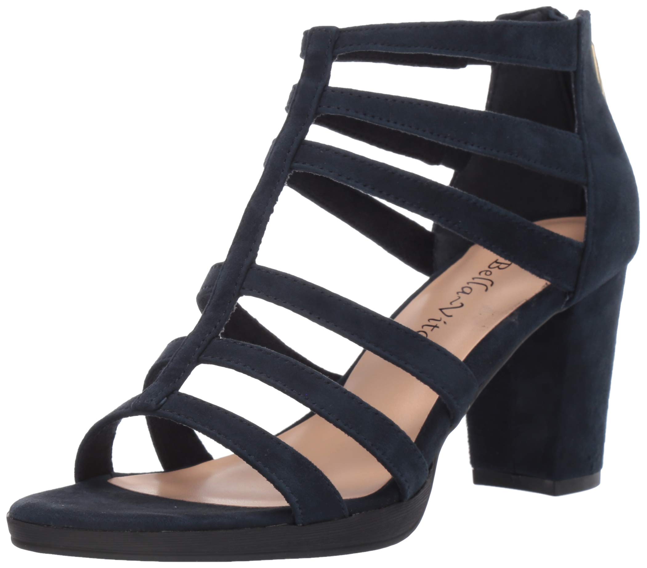 Bella Vita Women's Leah Heeled Sandal - Back Zipper, Block Heel & Cushioned Insole - View #11