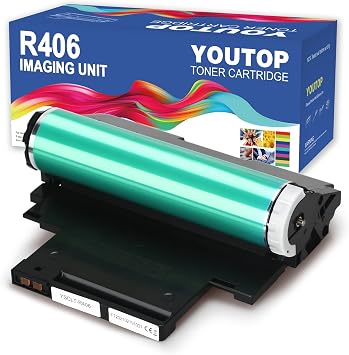 R404/R406 Remanufactured Imaging Unit 16,000 Pages Replacement for Samsung CLT-R406 CLP-360 365 365W 368 CLX 3300 3305 3305FN 3305FW 3305W C460FW C460W Printer, 1 Pack
