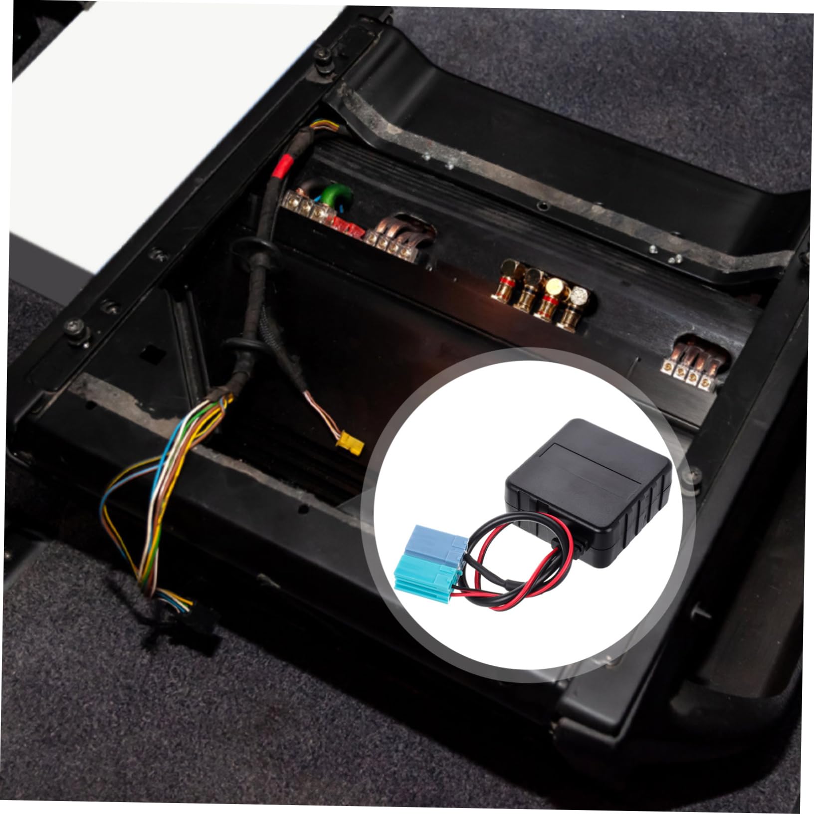Enchufe para Coche Adaptador De Entrada De Audio Receptor Inalámbrico Cable USB Estéreo para Coche Conector De para Música Suministros para