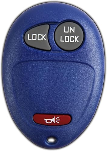 KeylessOption Llavero de repuesto para Chevrolet Colorado Hummer GMC Canyon Pontiac Isuzu 2001, 2002, 2003, 2004, 2005, 2006, 2007, 2008, 2009,