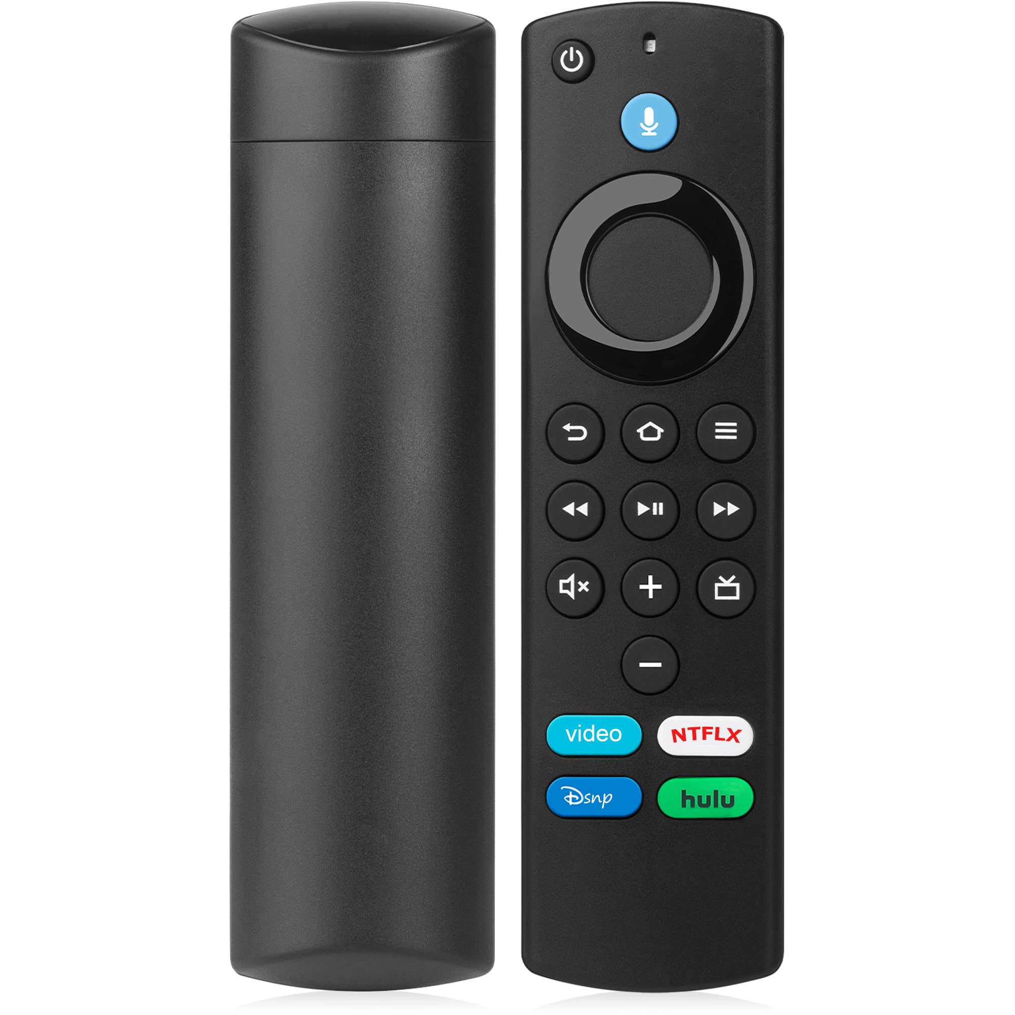 Replacement Remote Control for the Series Fire, TV Remote Compatible with FireStick(Lite/4K/HD/2nd/3rd Gen), AMZ-Smart-TV 3rd Gen &amp; TVs Cube with Voice Controller