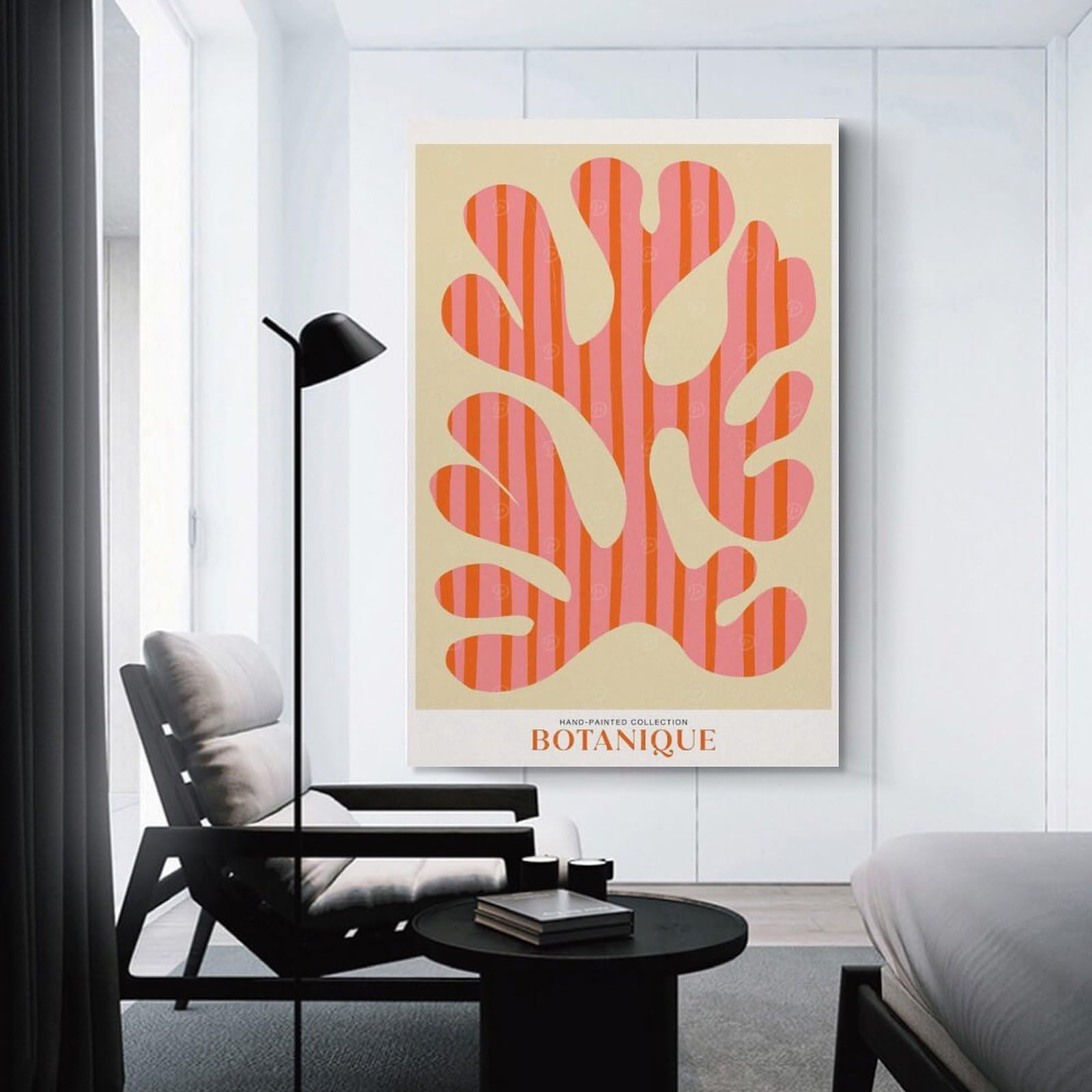 Junmoney Botanique Hand-Painted Collection Art Canvas Wall Decor 20x30inch(50x75cm), for Entrance Walls, Hall Decor Or Foyers, Wall Decor to Refresh Empty Corners
