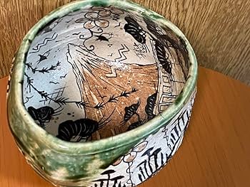 Amazon.co.jp: 池田省吾 織部酒碗 酒器 ぐい呑 焼酎杯 : ホーム＆キッチン