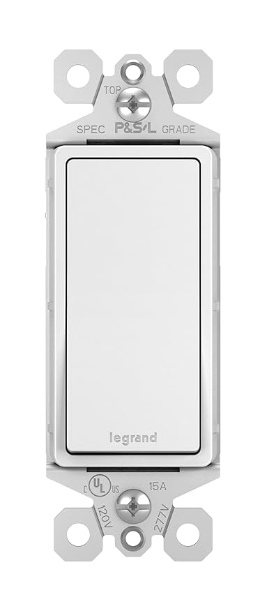 TM870STMWCC6 Garbage Disposal Switch, 15-Amp, White