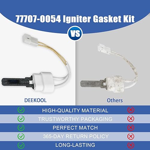 Miniatura 6 de 77707-0054 Kit de juntas de encendido para calentadores de piscina y spa Pentair Sta-Rite Max-E-Therm MasterTemp 200/250/300/400