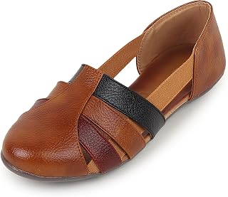round toe Flat fashionable womens & girls sandals for casual and formal wear SND-12