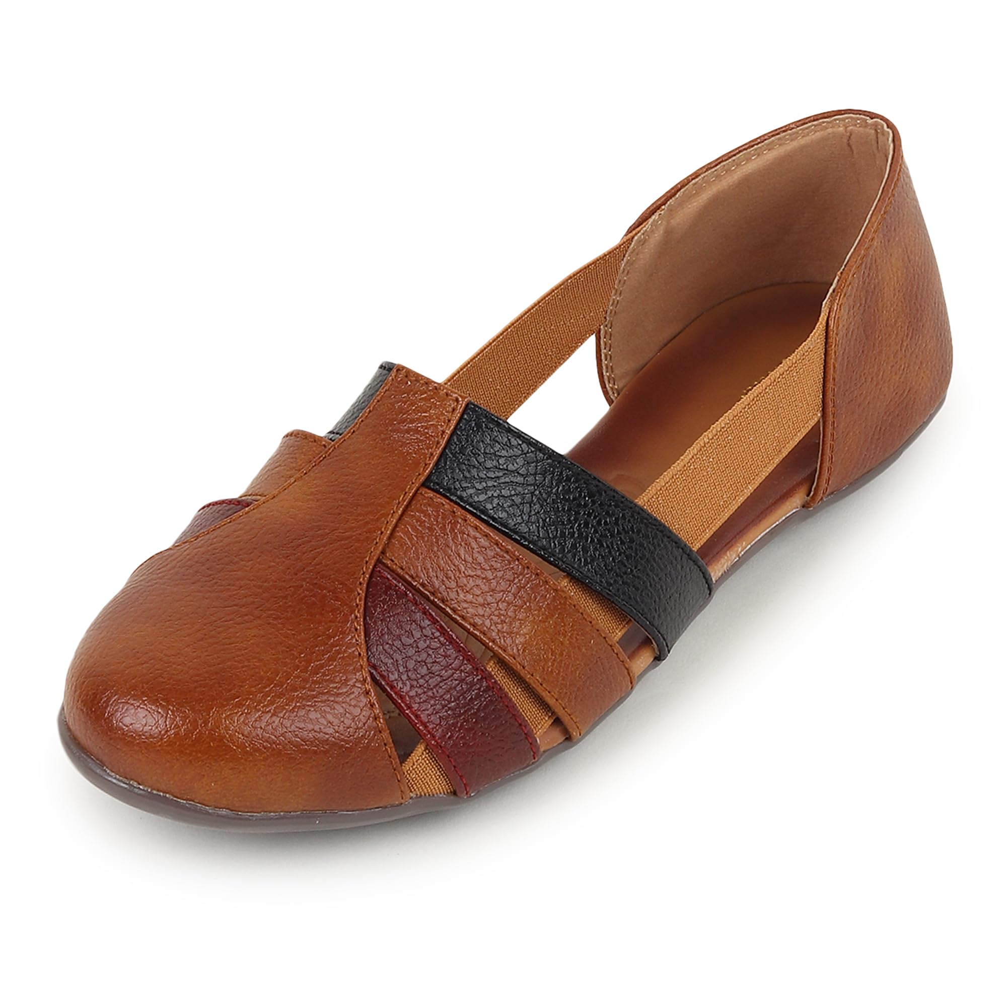 round toe Flat fashionable womens & girls sandals for casual and formal wear SND-12-image-27