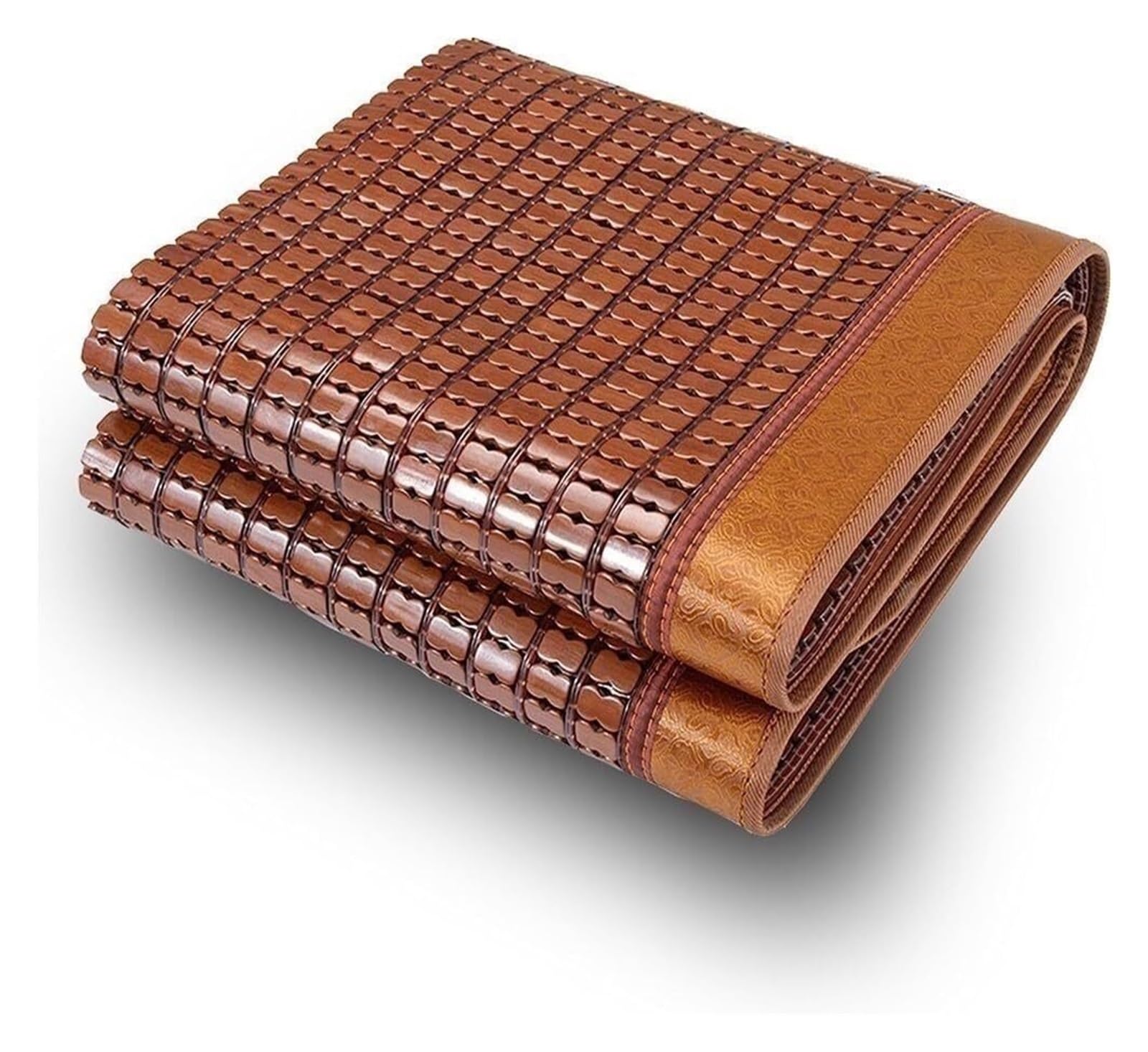 Summer Bamboo Bed Mat, Cooling Sleeping Mat Foldable Breathable Lightweight For Home Dorm Multiple Sizes(1.8 * 2m)