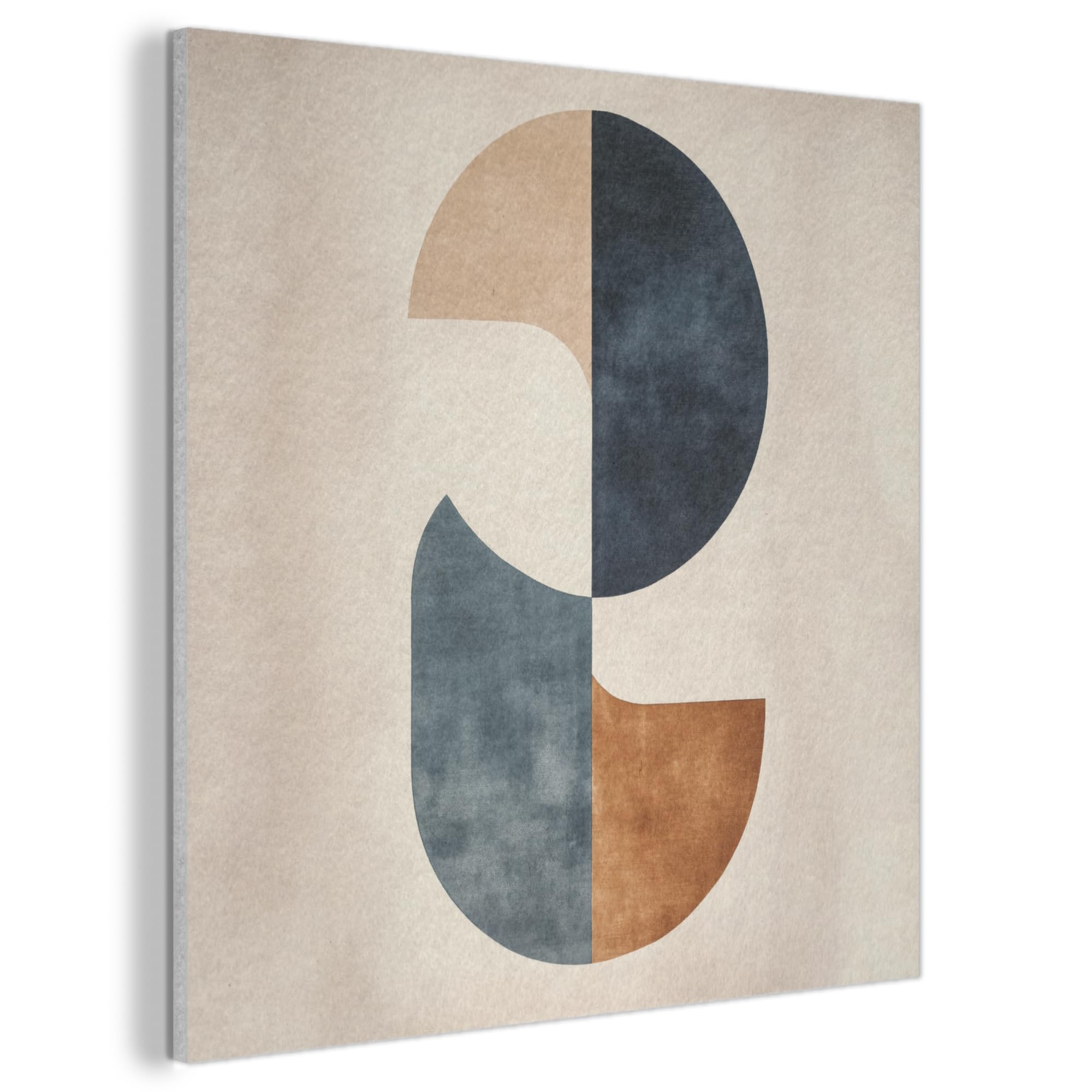 MuchoWow© Felt Panel 50x50 cm House Touch for Living Space Modern Visuals Decoration Wall Art
