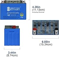 Vista 2 de Mighty Max Battery YTZ14S GEL - Batería de repuesto compatible con KTM 1290 Super Duke R 21