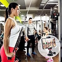 Vista 6 de ULIBERMAGNET Soporte magnético para teléfono con rotación de 360° con mini cabeza de bola, compatible con teléfonos inteligentes para coches, Jeep