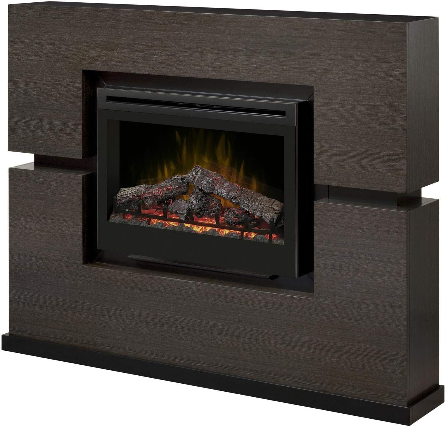 Dimplex Linwood Mantel Electric Fireplace with Logs (Model GDS33HL