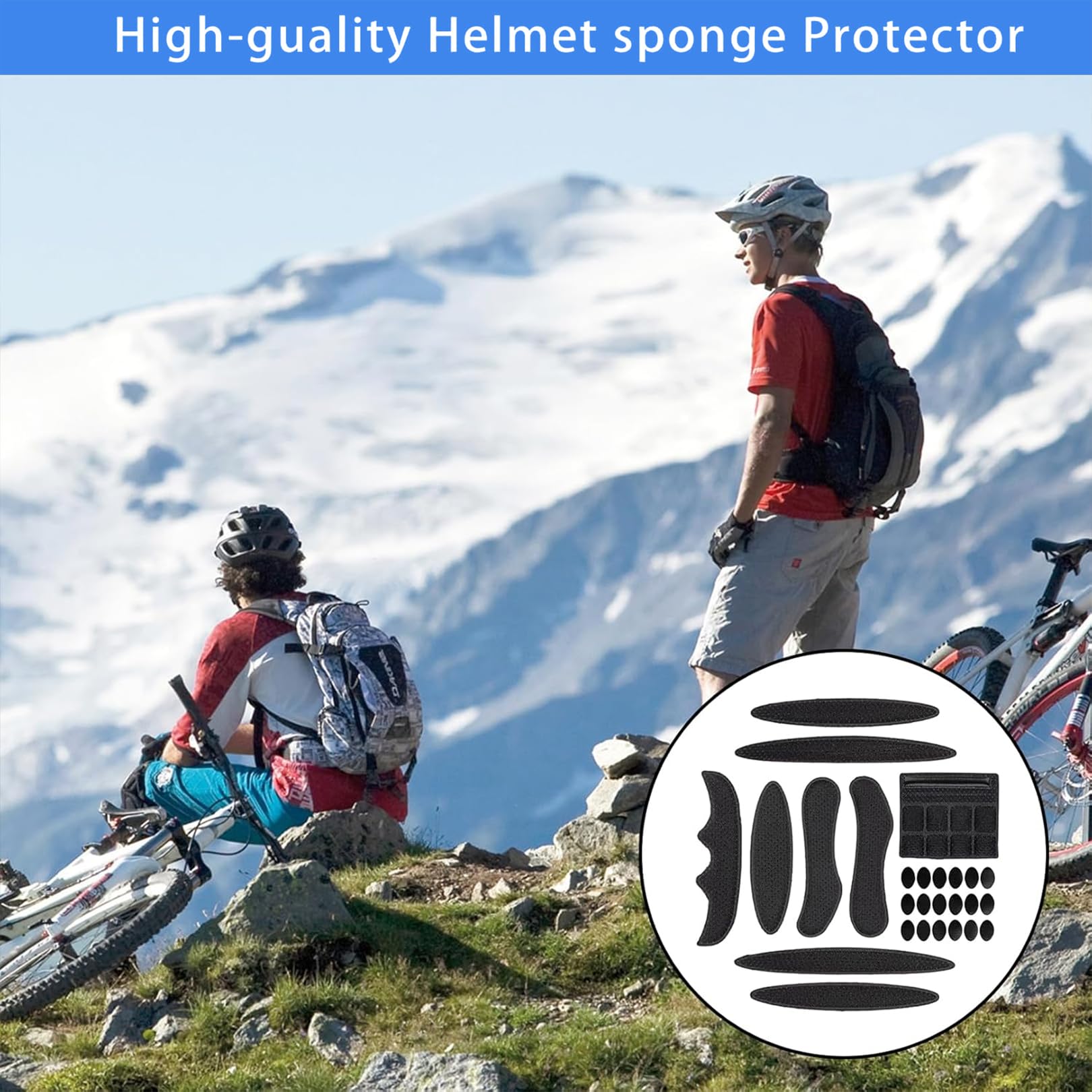 Ersatzpolster fr fahrradhelm helmpolster,Polster,Helmpolster,Fahrradhelm  Kinder,Fahrradhelm Polster,Universal Fahrrad Schaumstoff,Replacement Foam  Pads,Geeignet fr Mountainbike-Helme,Kinderhelme : Amazon.de: Sport &  Freizeit