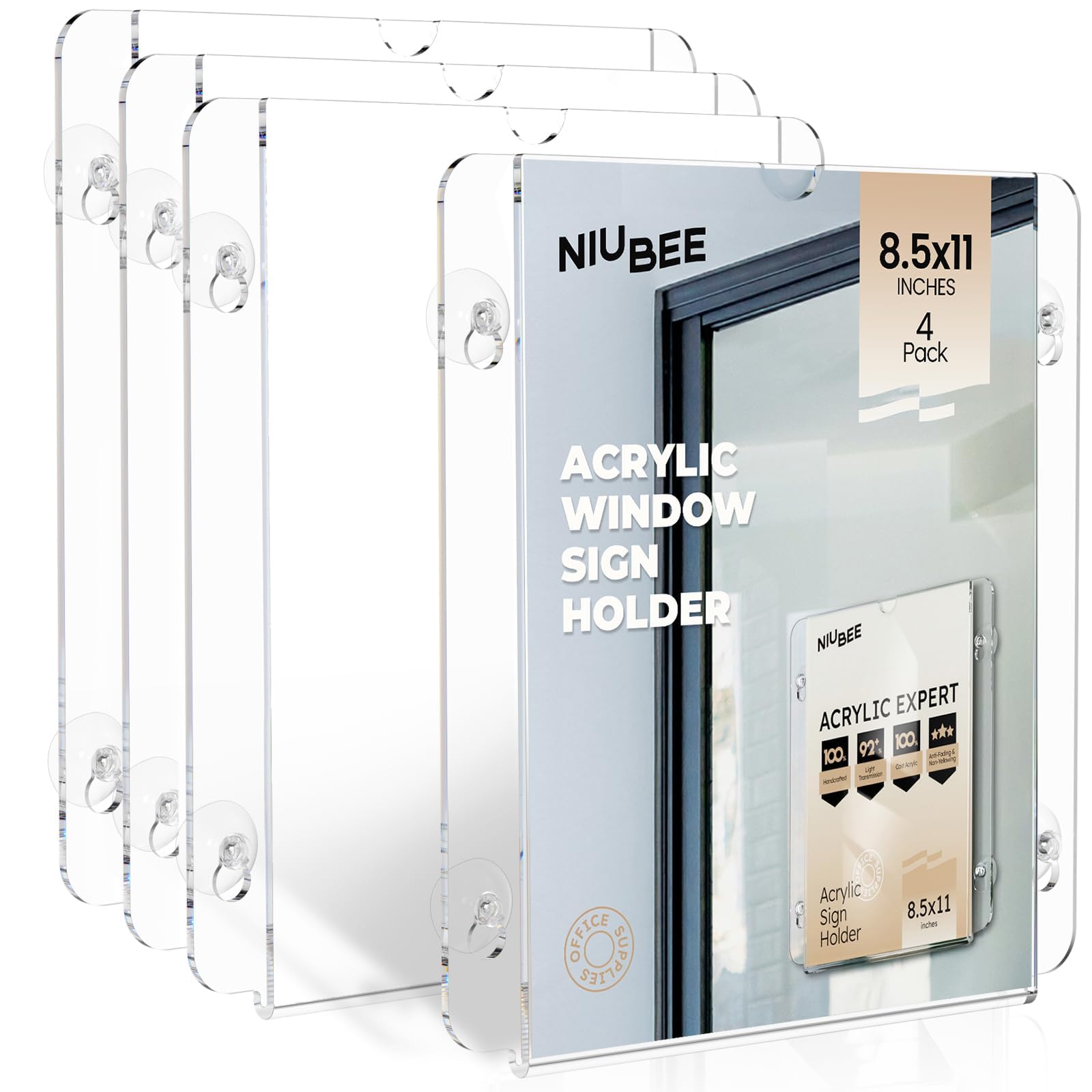 NIUBEE Business or Store Sign Holders