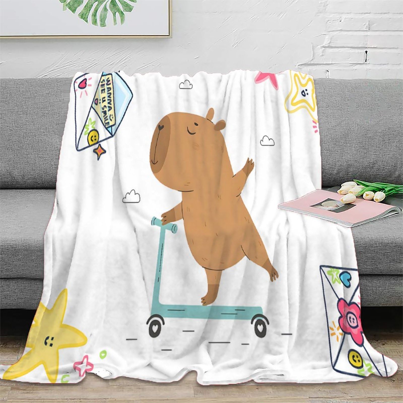 Couverture microfibre premium lit d'enfant 150x200cm haute qualité