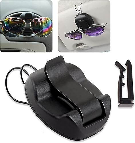 neynavy 1 soporte para lentes de sol para visera solar sostiene cómodamente lentes de sol anteojos de sol clip para marco de ventilación para