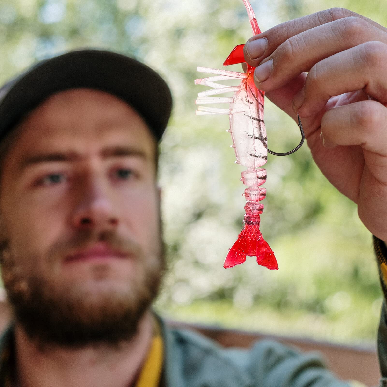 INOOMP 20pezzi Bait Artificiali Notturni Simulati Esca Multi-colore Per Per Trout Perch e Walleye Resistente e