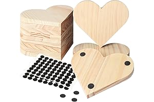 GOH DODD Unfinished Wood Coasters for Crafts