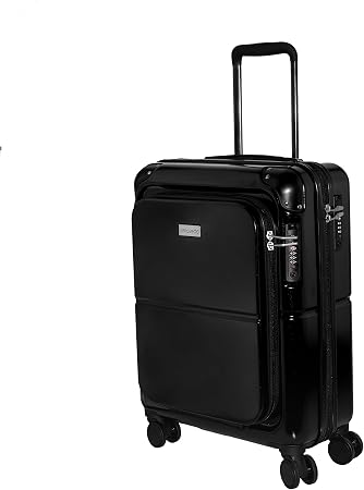 Amazon.com: amoveda equipaje de mano Trolley Equipaje, veliz de Cabina con  escala en el mango, Powerbank, TSA, compartimento para portátil, 4 ruedas,  ampliable, 21.7 inch | 100% PC Carcasa rígida : Ropa, Zapatos y Joyería