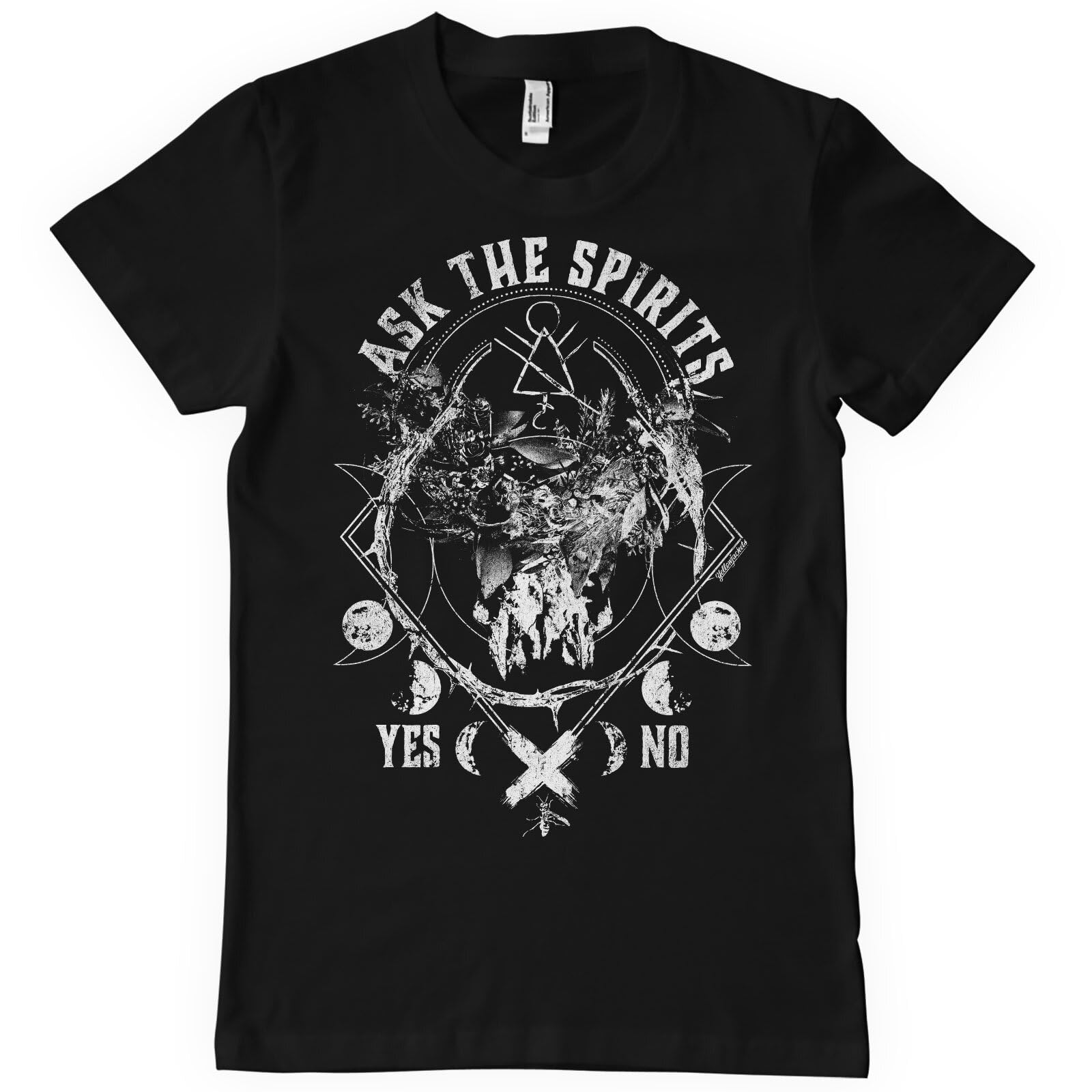 Yellowjackets Officially Licensed Ask The Spirits Mens T-Shirt (Black), XXX-Large