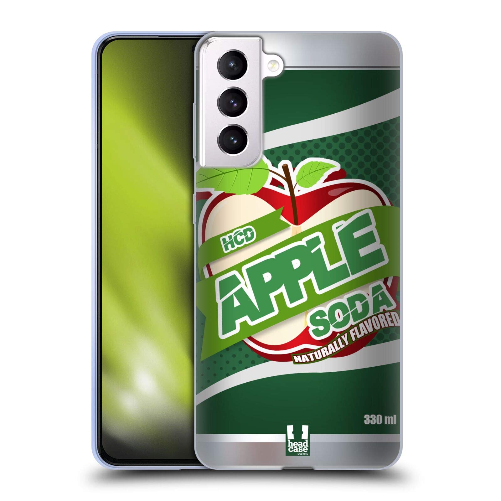 Head Case Designs Hcd Soda Case Can Soft Gel Case Compatible with Samsung Galaxy S21+ 5G
