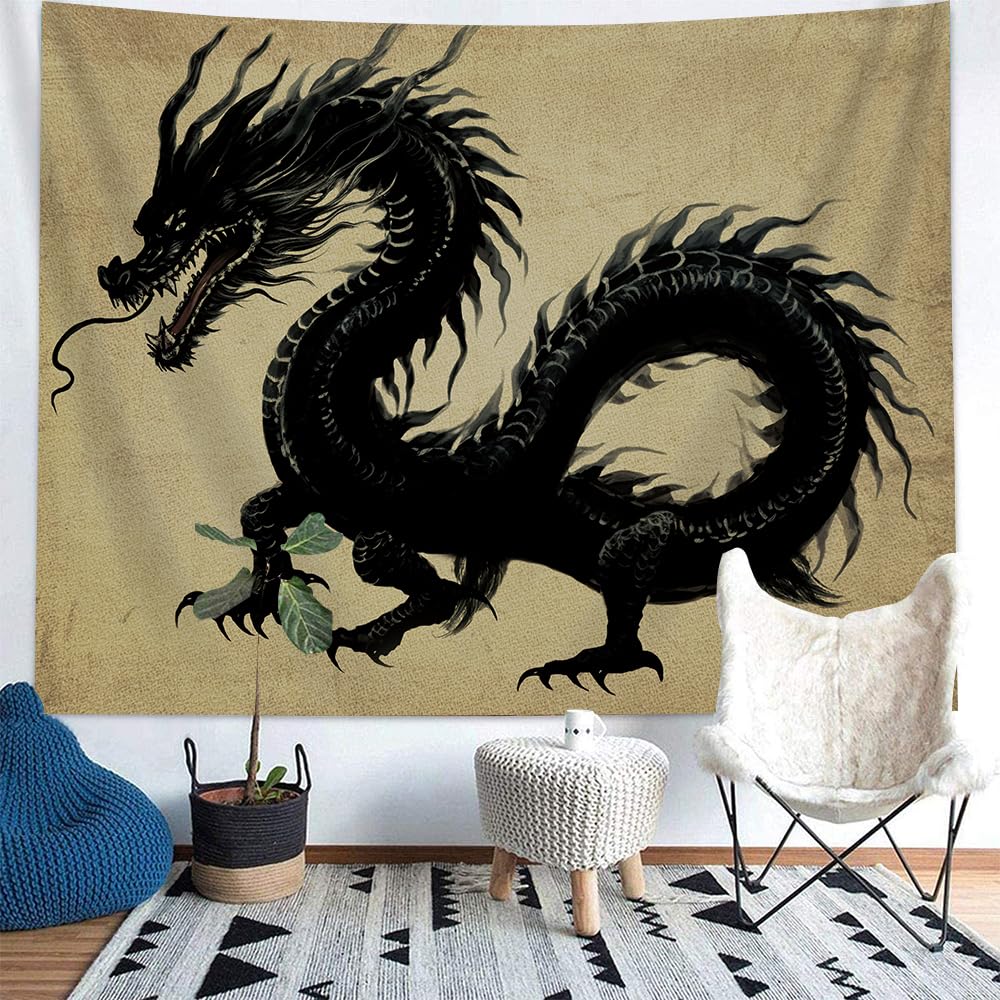 シルク水墨画 ドラゴン アート 壁掛け シルク水墨画 ドラゴン アート 壁掛け シルク水墨画 ドラゴン アート