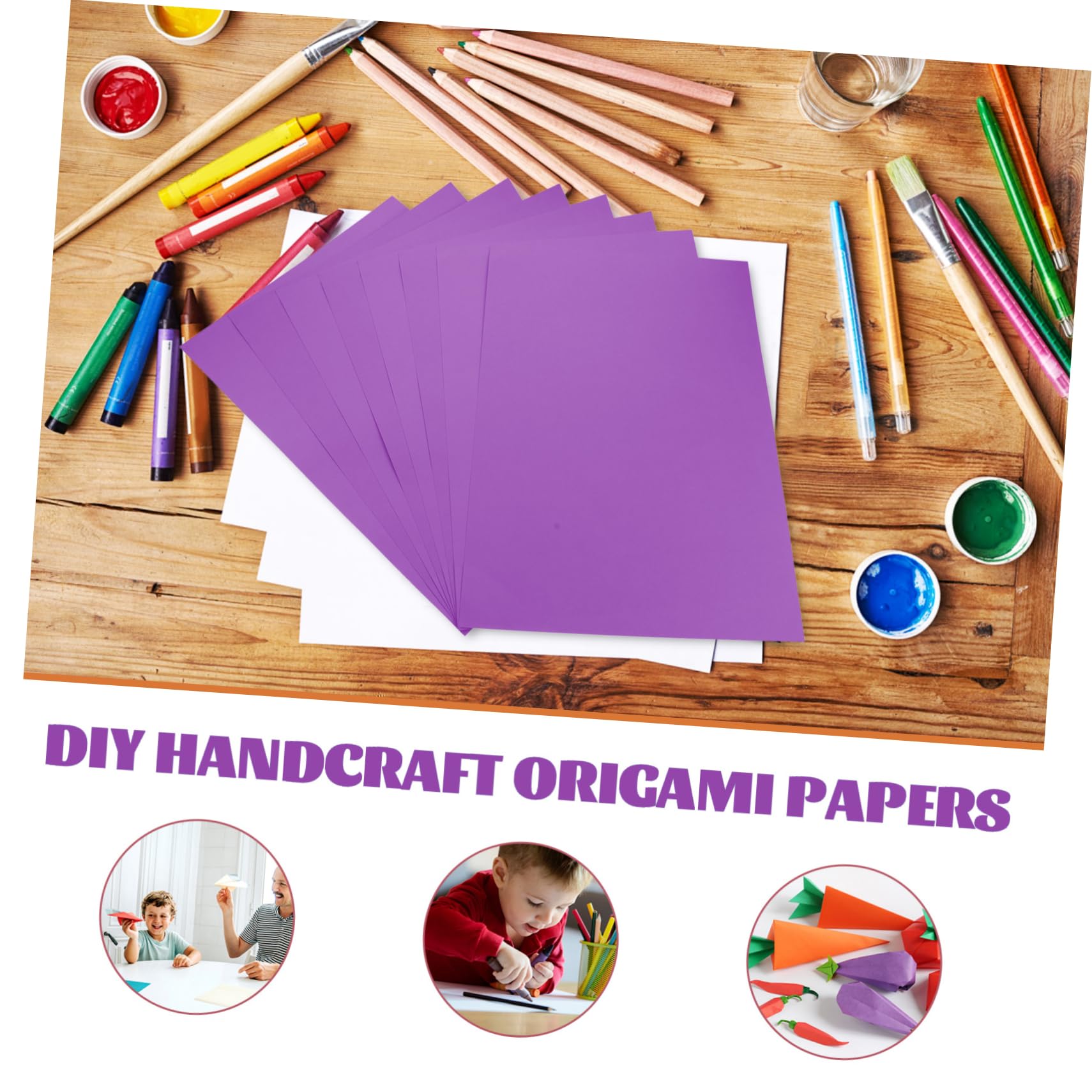 Papier Cartonné pour Cartes de Vœux, 50 Feuilles, Surface Fine et Lisse, Facile à Écrire ou Peindre, pour Dessin et Scrapbooking