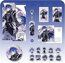 Keychain, badge, postcard, laser ticket, sticker, picture small card 16 of them Genshin Impact's Small things
