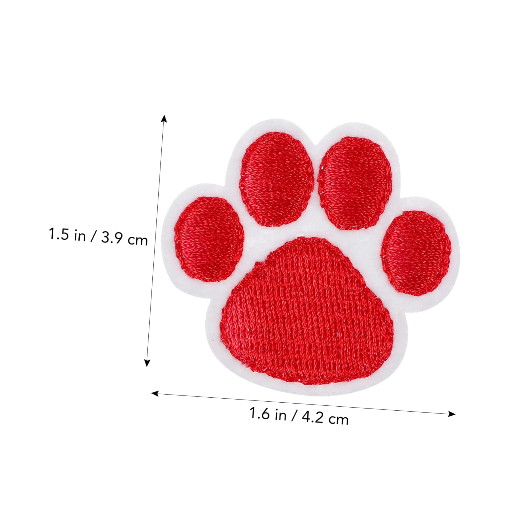 SHINEOFI 100pezzi Toppe Ricamate Per Applique Cane Per Abbigliamento e Accessori Te Per Giubbotti e