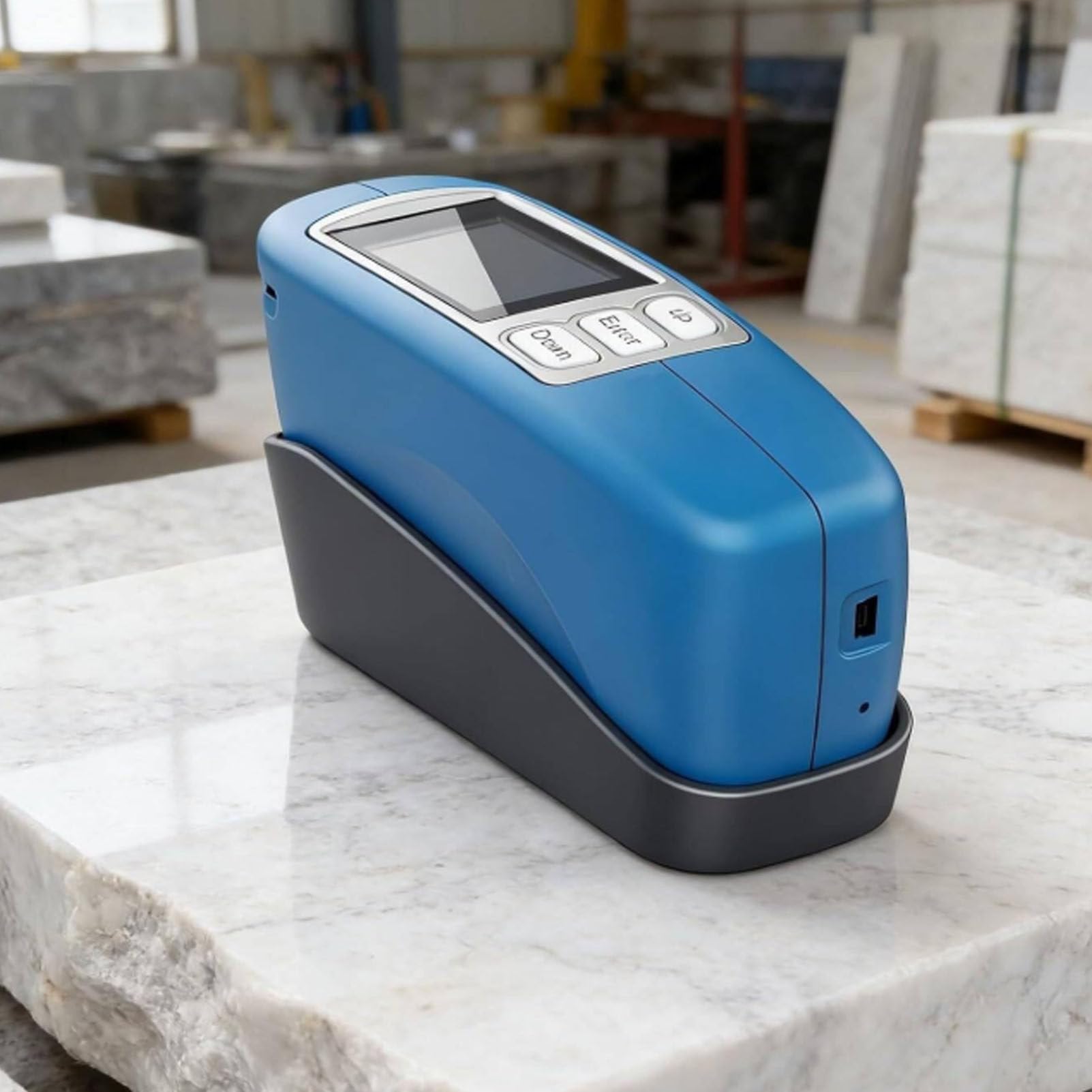 Oiyekntd Multi-Angle Gloss Meter, 20 60 85 Degree Portable Surfaces Glossmeter Measuring with Degree with Type C Interface, Plastic Coating Ink Metal Gloss Measuring Tool CS300S