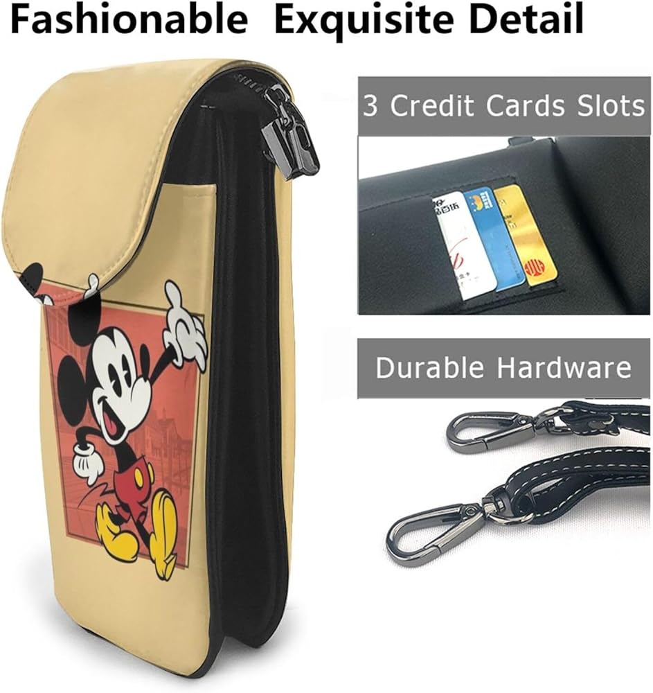 Amazon.co.jp: [venker] ミッキーマウス スマホポーチ レディース