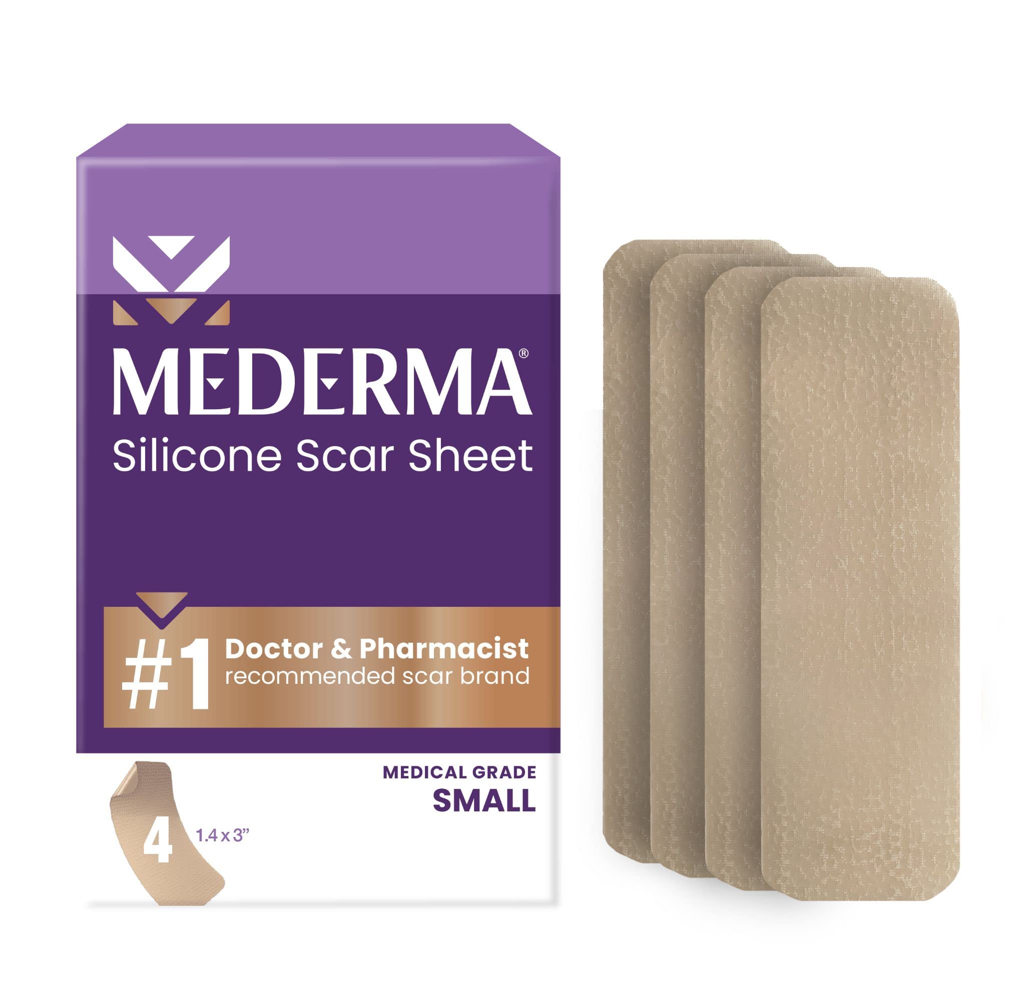 Buy Mederma Medical Grade Silicone Sheets; Improves The Appearance of