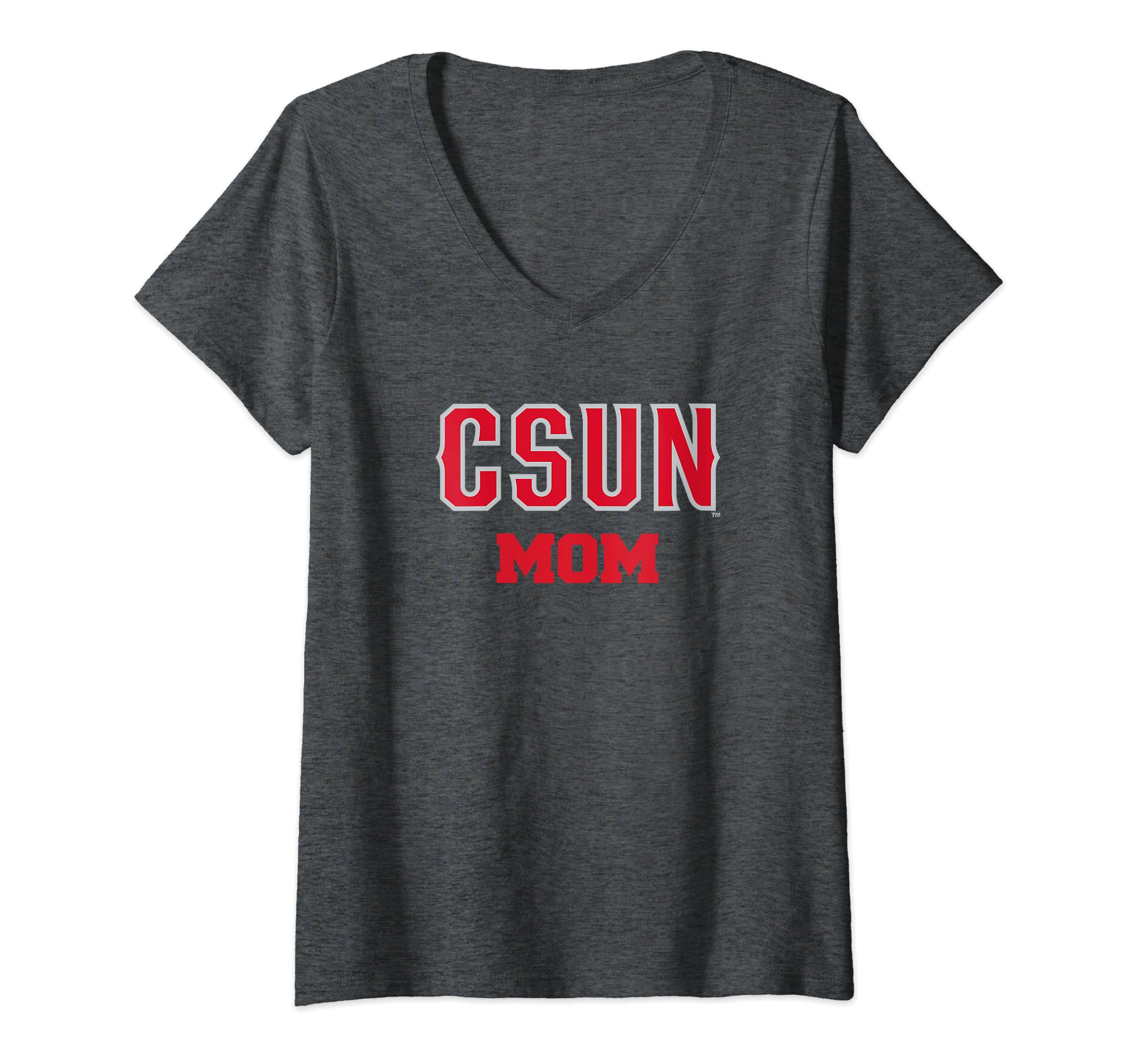 California State University NorthridgeCal State Northridge CSUN Matadors Mom V-Neck T-Shirt