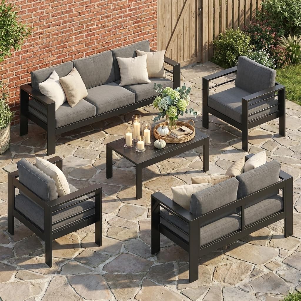 Solaste All-Weather Aluminum Patio Set