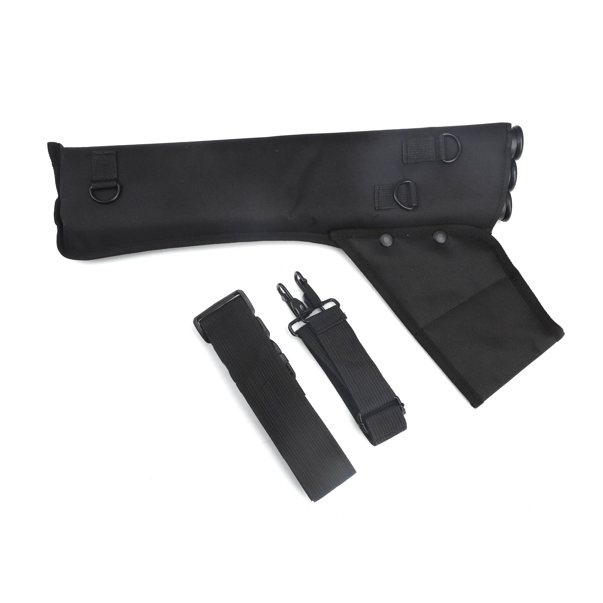 WDWDW Archery Arrow Quiver Holder Back Bag 3-Tubes Portable with Adjustable Belt for Adults Target Practicing